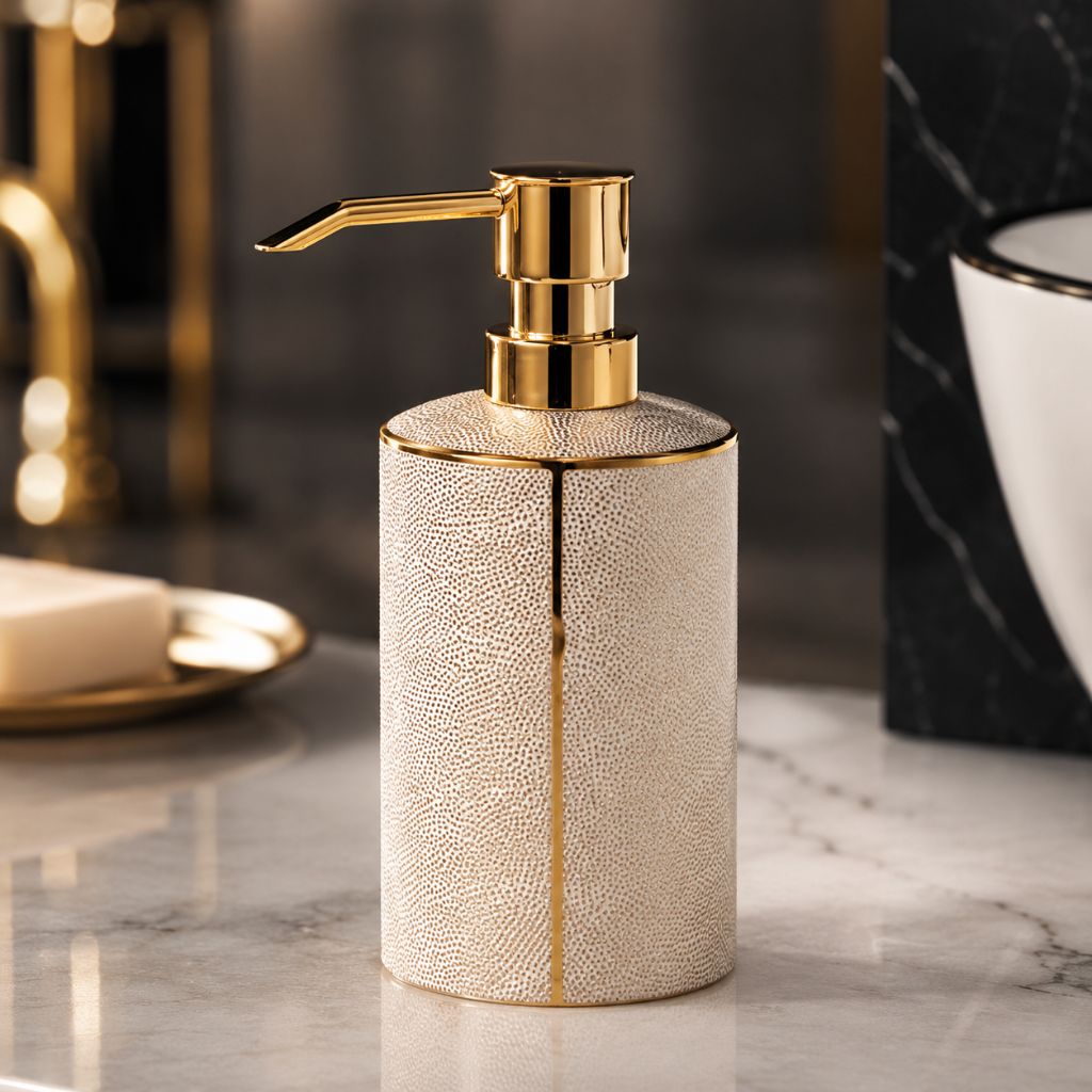 Bathroom Accessories Set – Luxurious Ceramic for Elegant Organisation - Tegulane Global