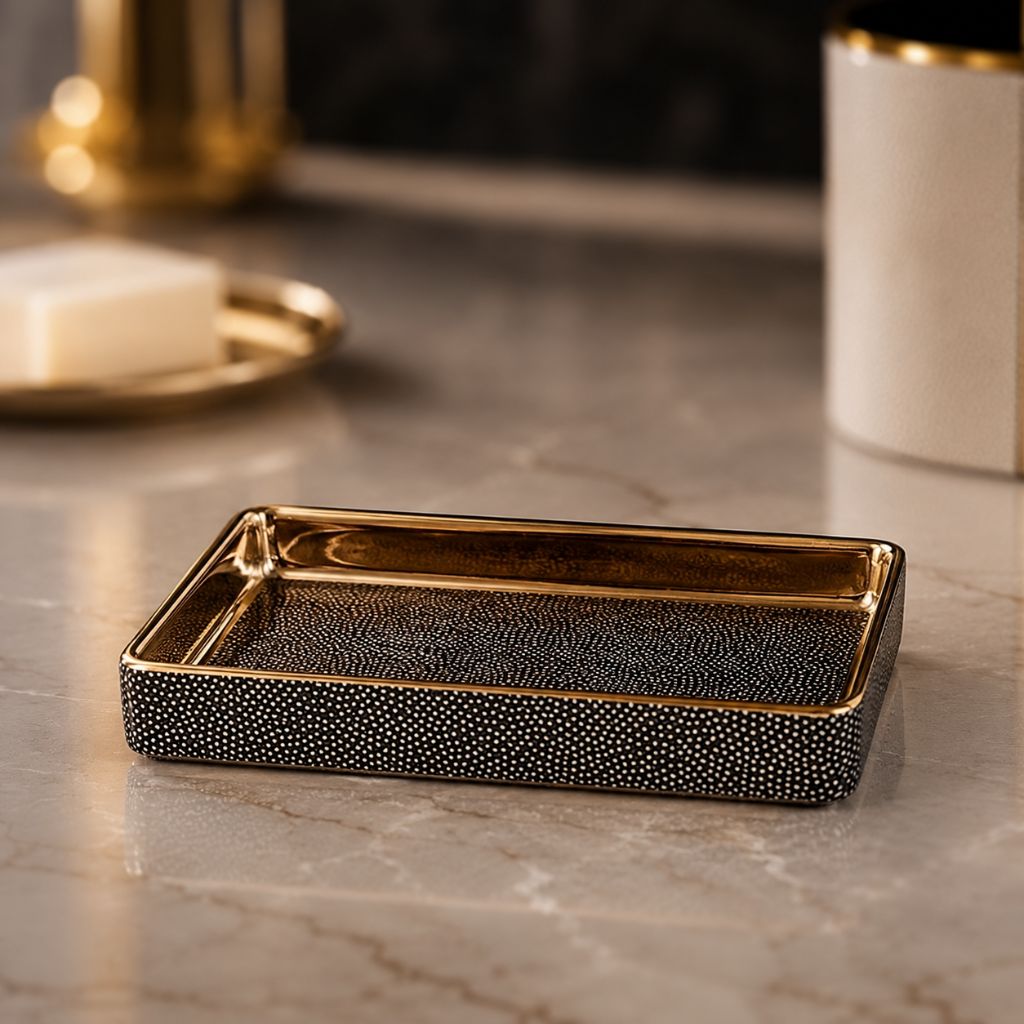 Bathroom Accessories Set – Luxurious Ceramic for Elegant Organisation - Tegulane Global