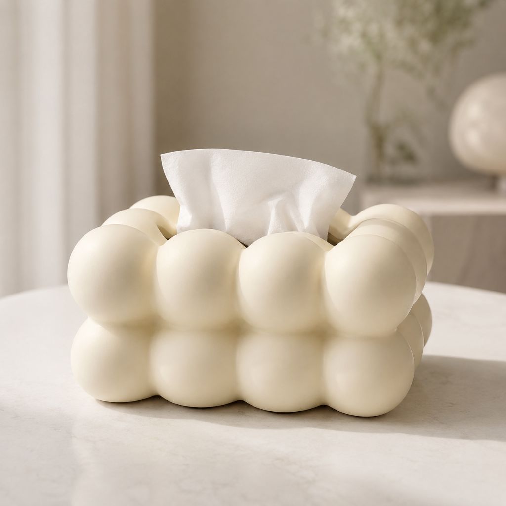 Bubble Ceramic Tissue Box - Tegulane Global