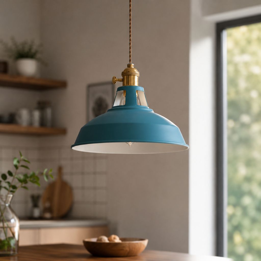 Classic Industrial Metal Pendant Light - Tegulane Global
