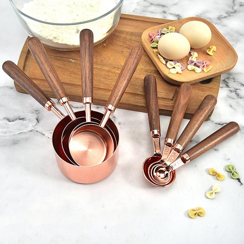 Copper Measuring Set – Luxury Copper-Plated Kitchen Essentials - Tegulane Global