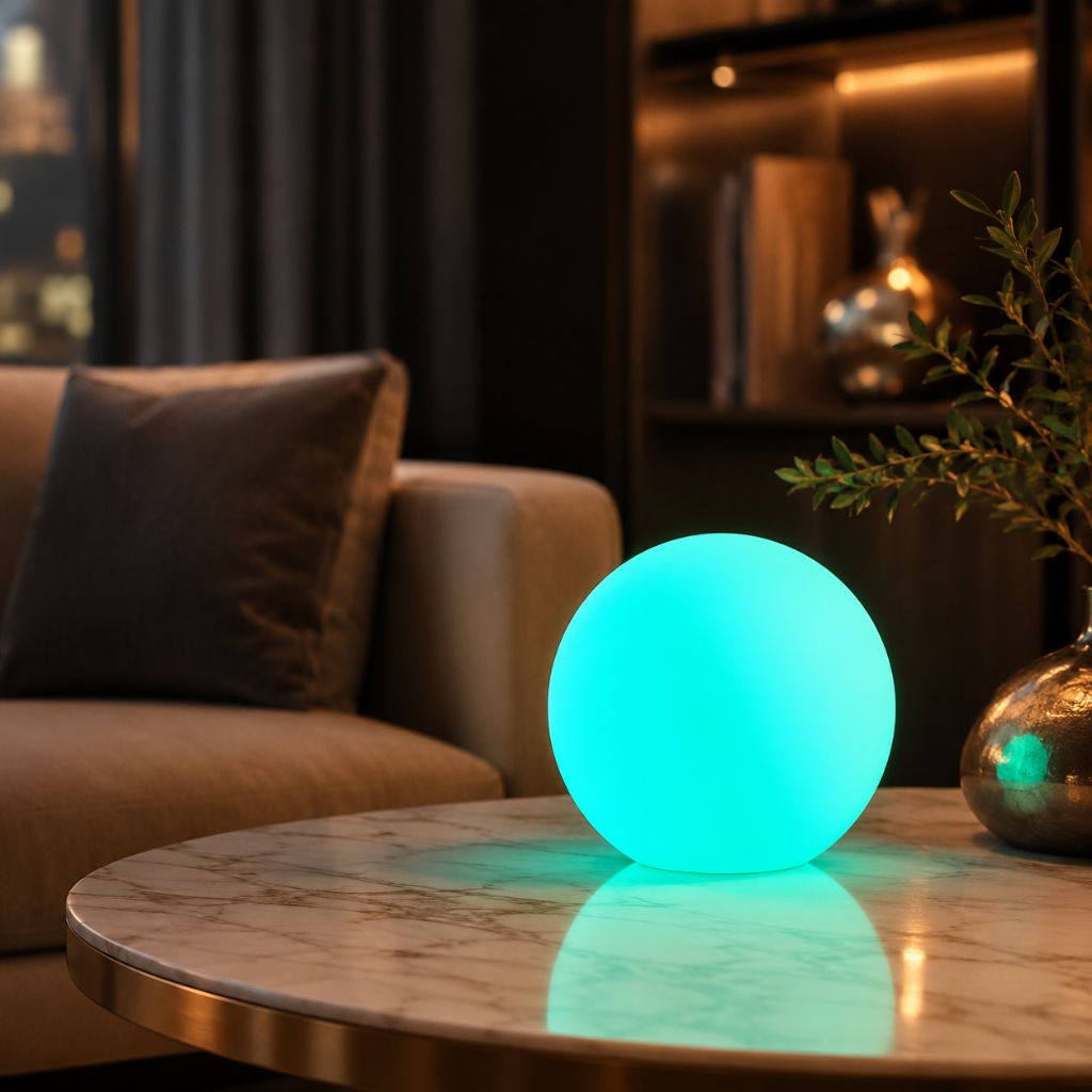 Cordless LED Moon Table Lamp - Tegulane Global