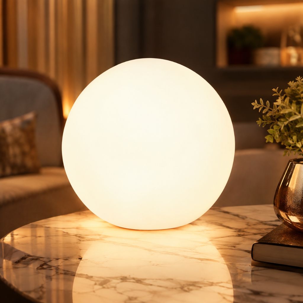 Cordless LED Moon Table Lamp - Tegulane Global