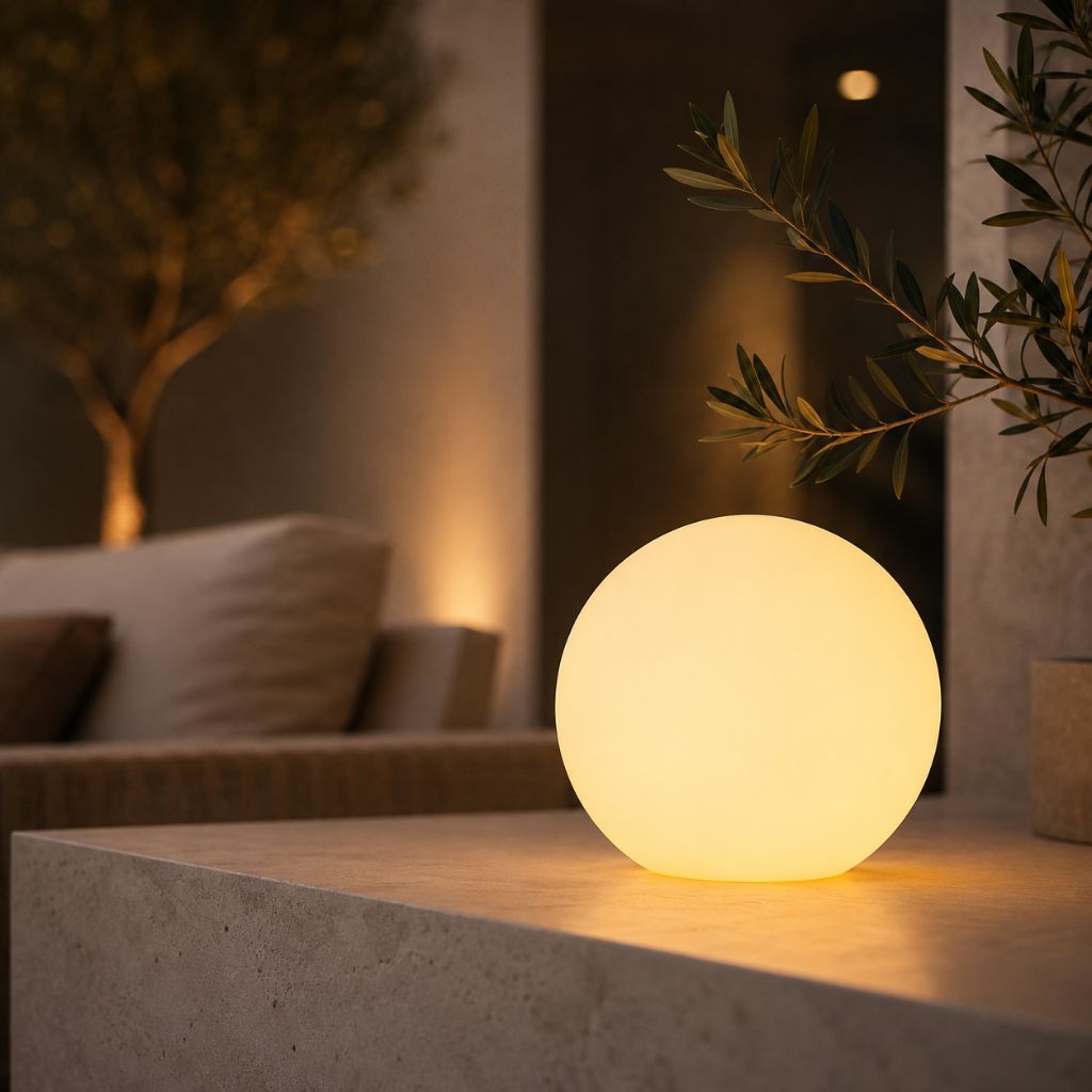 Cordless LED Moon Table Lamp - Tegulane Global
