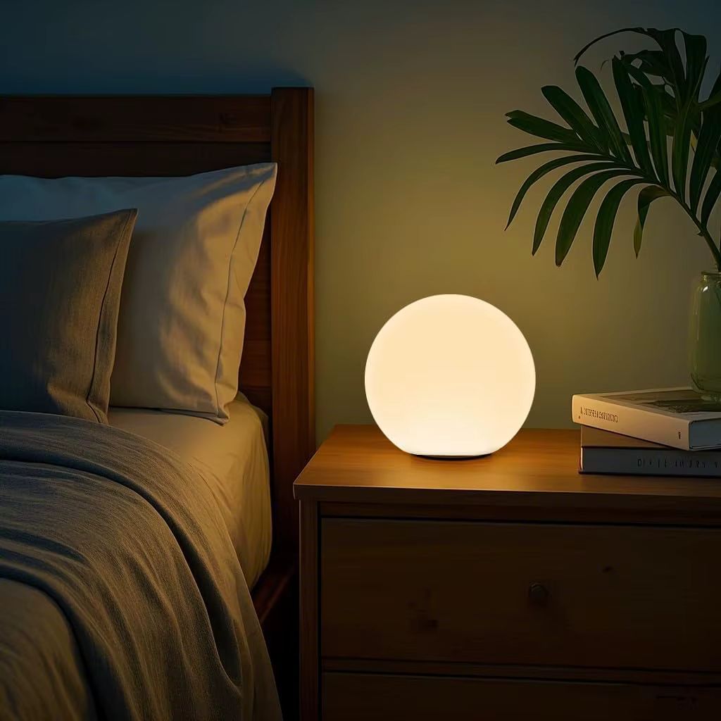 Cordless LED Moon Table Lamp - Tegulane Global