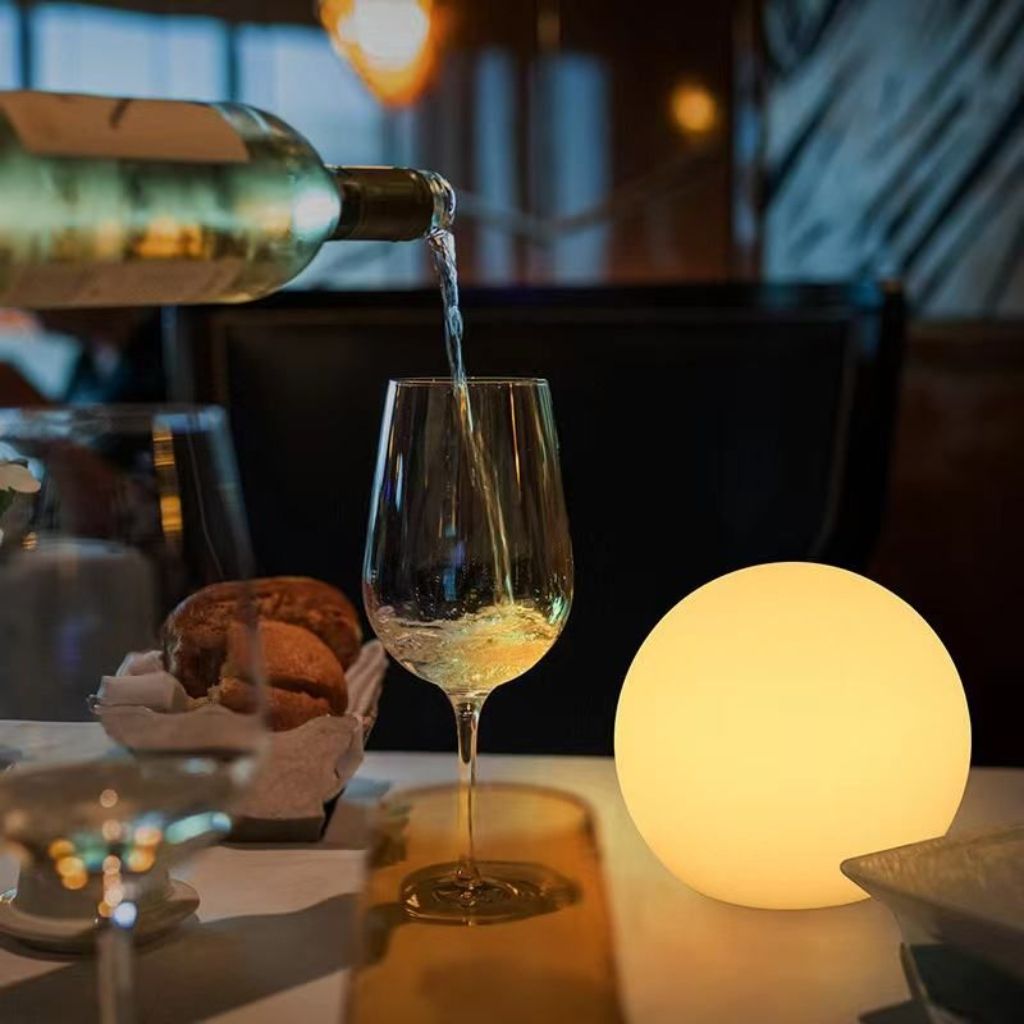 Cordless LED Moon Table Lamp - Tegulane Global