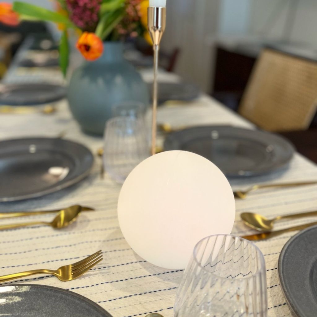 Cordless LED Moon Table Lamp - Tegulane Global