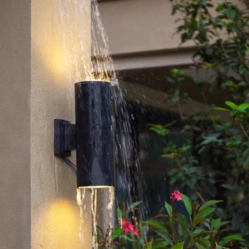 CylinderGlow LED Wall Lamp - Modern Cylinder Design & Dual Lighting - Tegulane Global