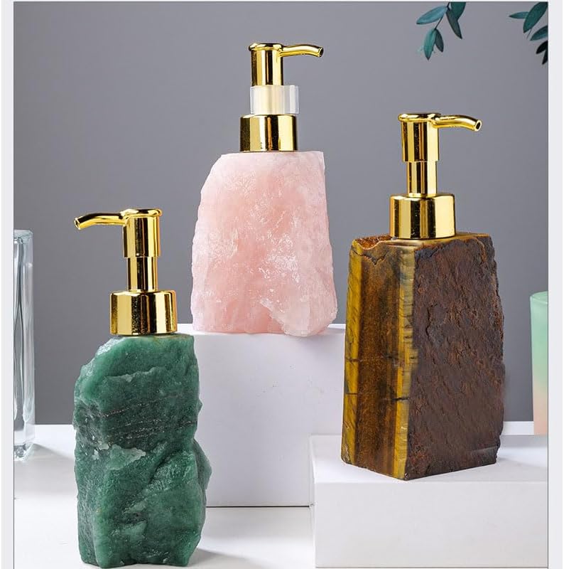 Deluxe Crystal Soap Dispenser – Elegant & Functional Bath Accessory - Tegulane Global