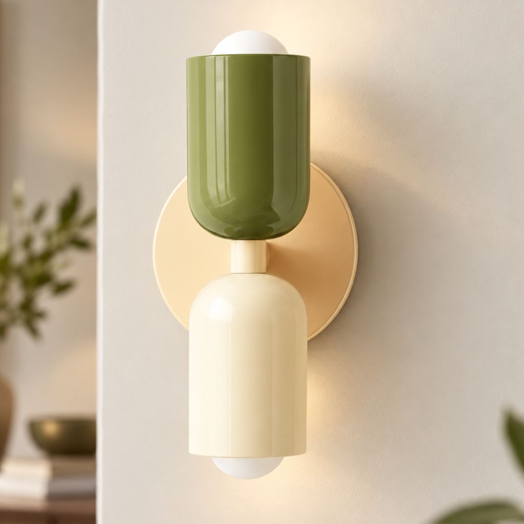 Double-Head Iron LED Wall Light – Up & Down