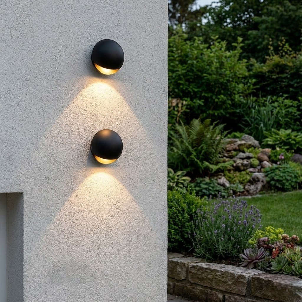 Eclipse Waterproof Modern Outdoor Wall Lamp - Tegulane Global