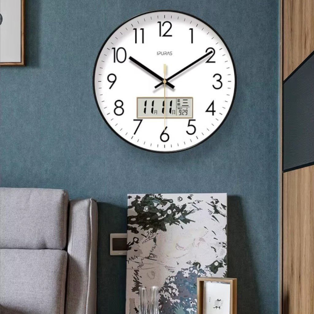EcoDial Smart Wall Clock with Thermometer - Tegulane Global