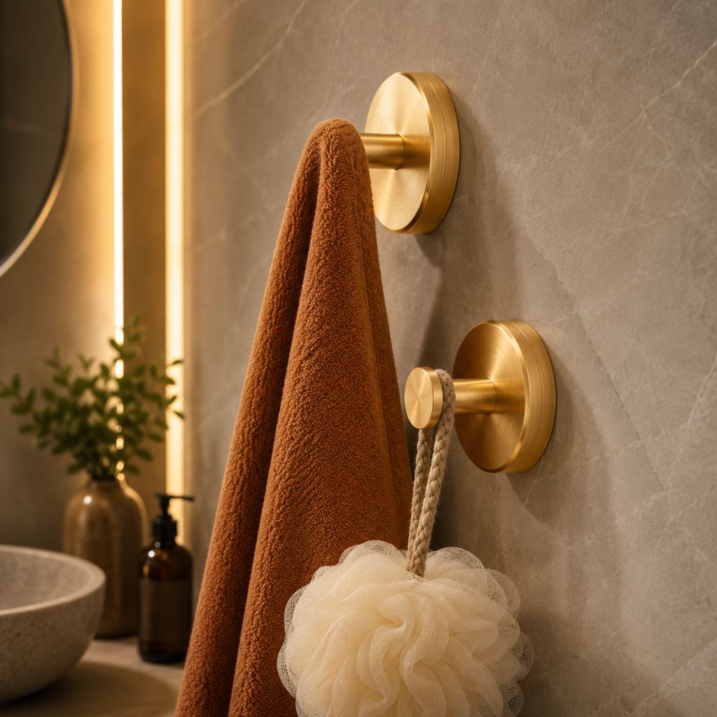 Elevated Suction Wall Hooks | 4-Pack - No-Drill - Tegulane Global