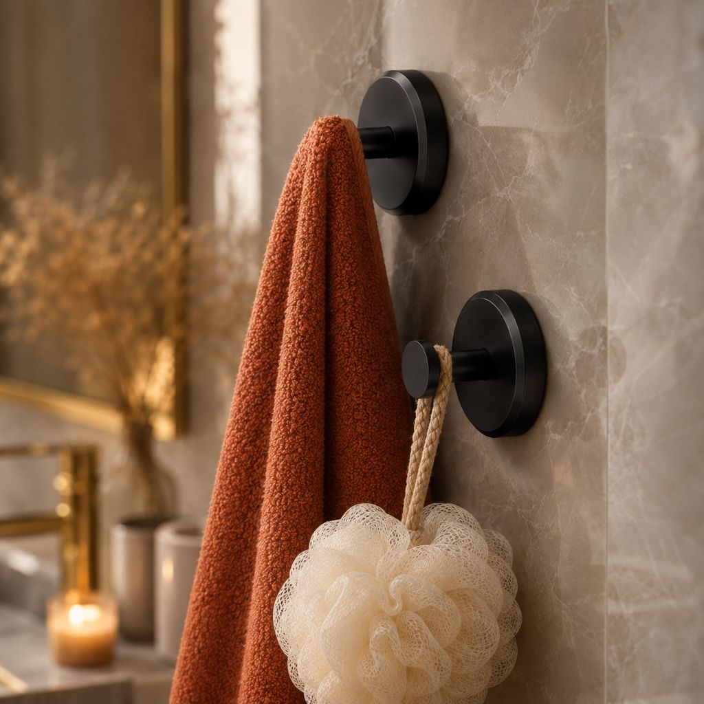 Elevated Suction Wall Hooks | 4-Pack - No-Drill - Tegulane Global