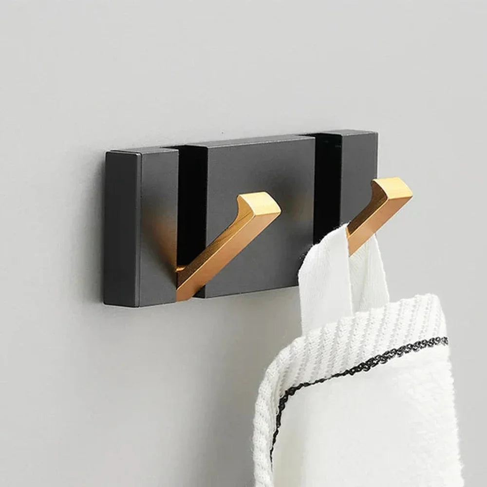 Foldable Wall Hook | Minimalist Stainless Steel – 2 to 6 Hooks - Tegulane Global