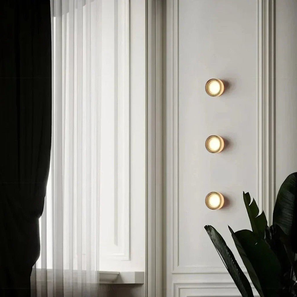 Frosted Glass Wall Sconce - Tegulane Global