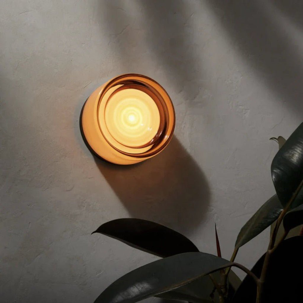 Frosted Glass Wall Sconce - Tegulane Global