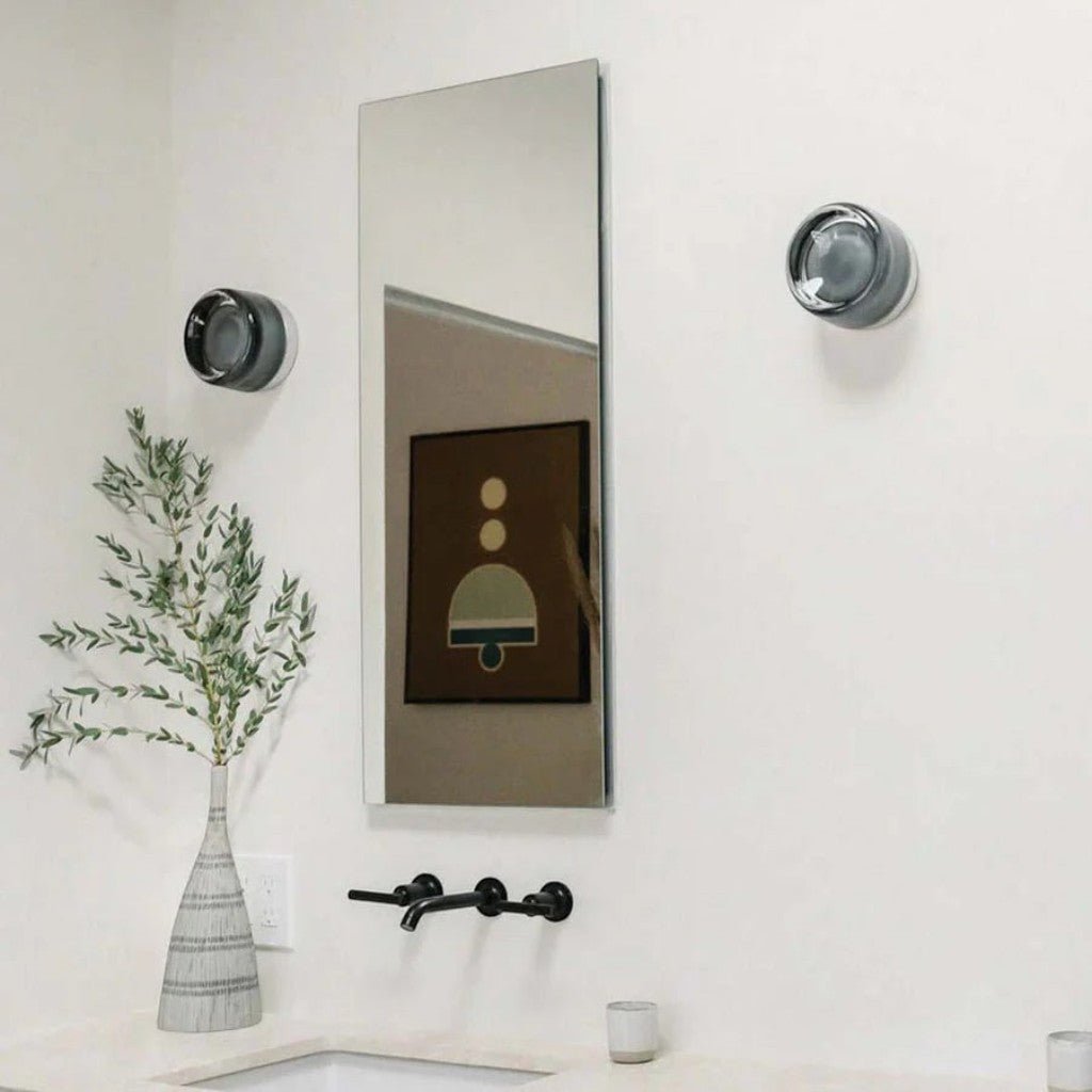 Frosted Glass Wall Sconce - Tegulane Global