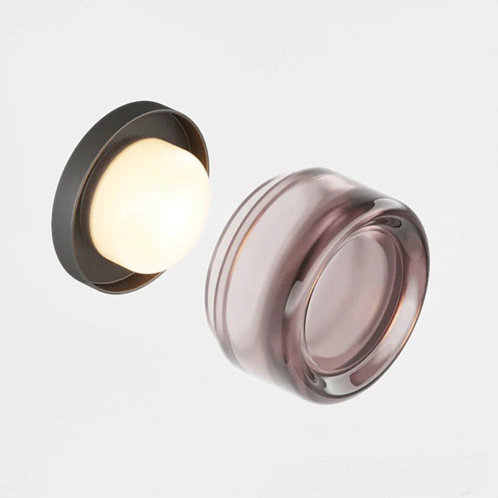 Frosted Glass Wall Sconce - Tegulane Global