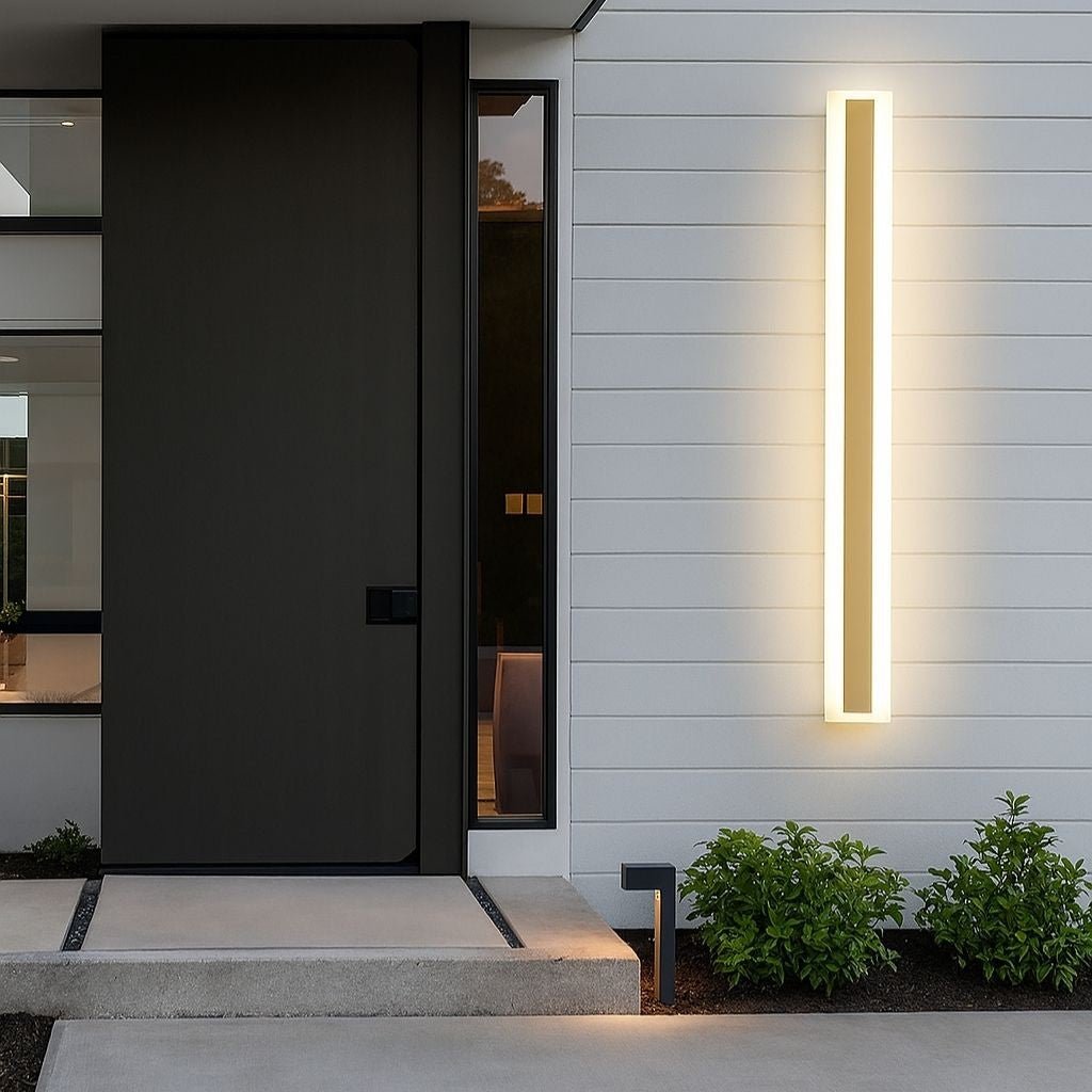 Golden Waterproof LED External Wall Lights - Tegulane Global