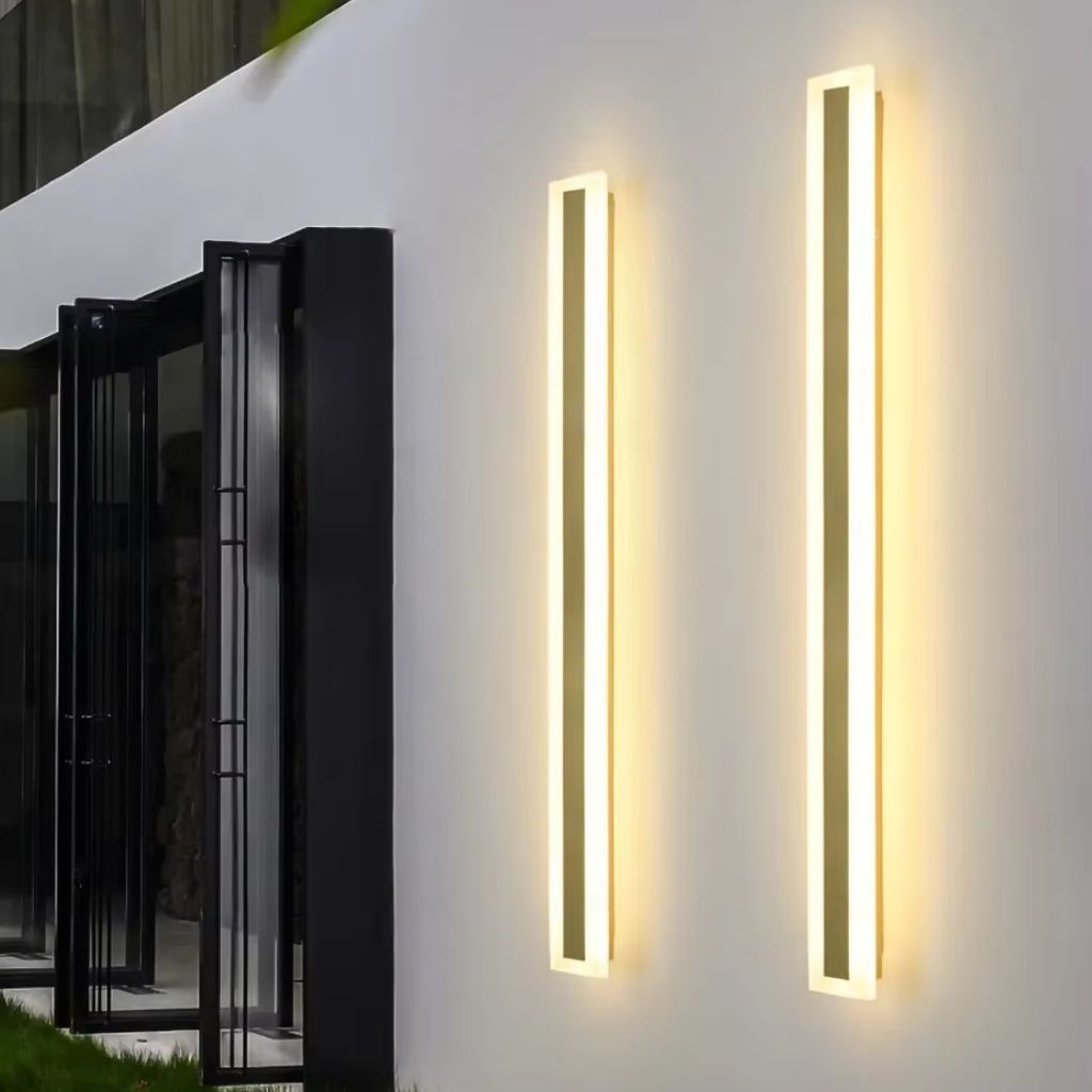 Golden Waterproof LED External Wall Lights - Tegulane Global