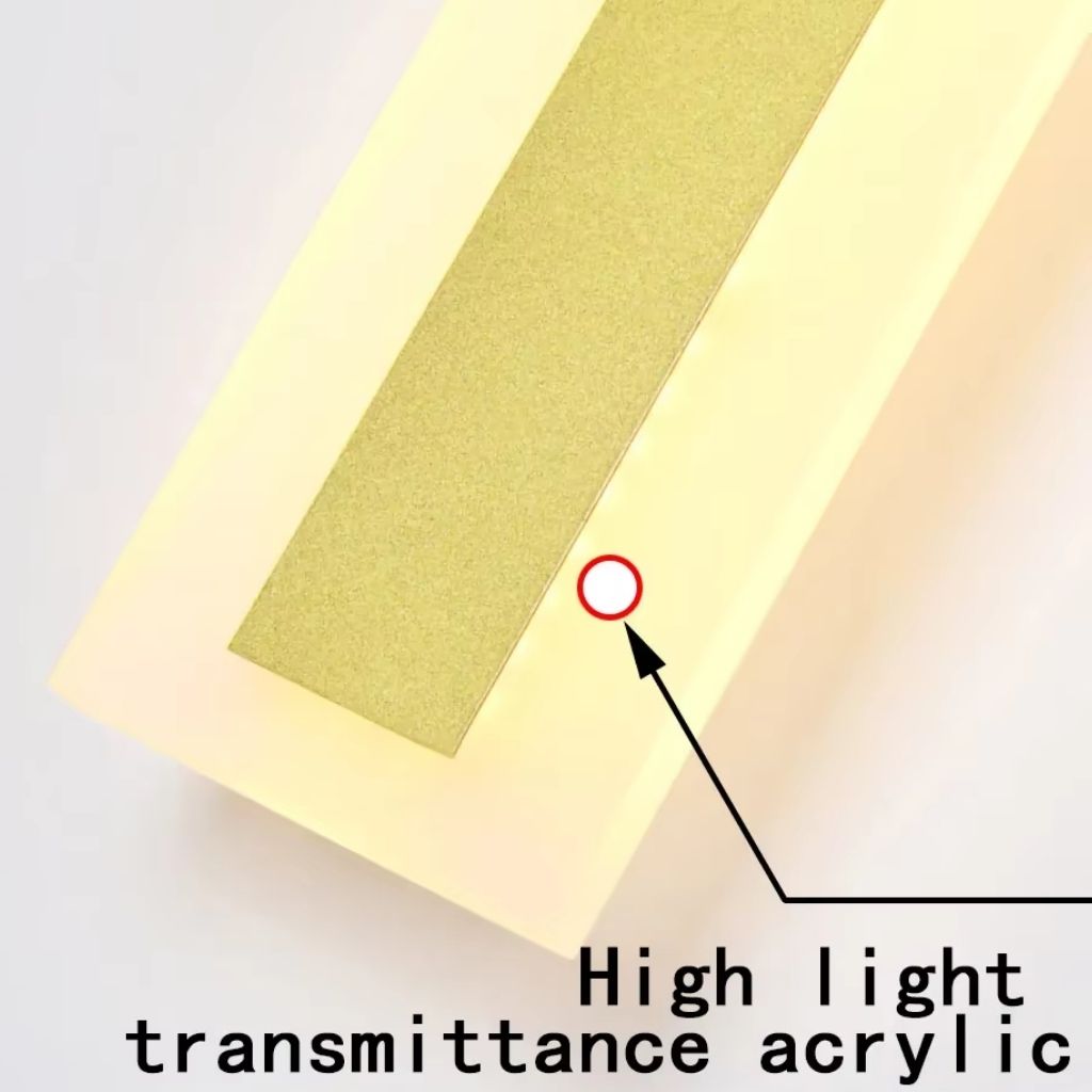Golden Waterproof LED External Wall Lights - Tegulane Global