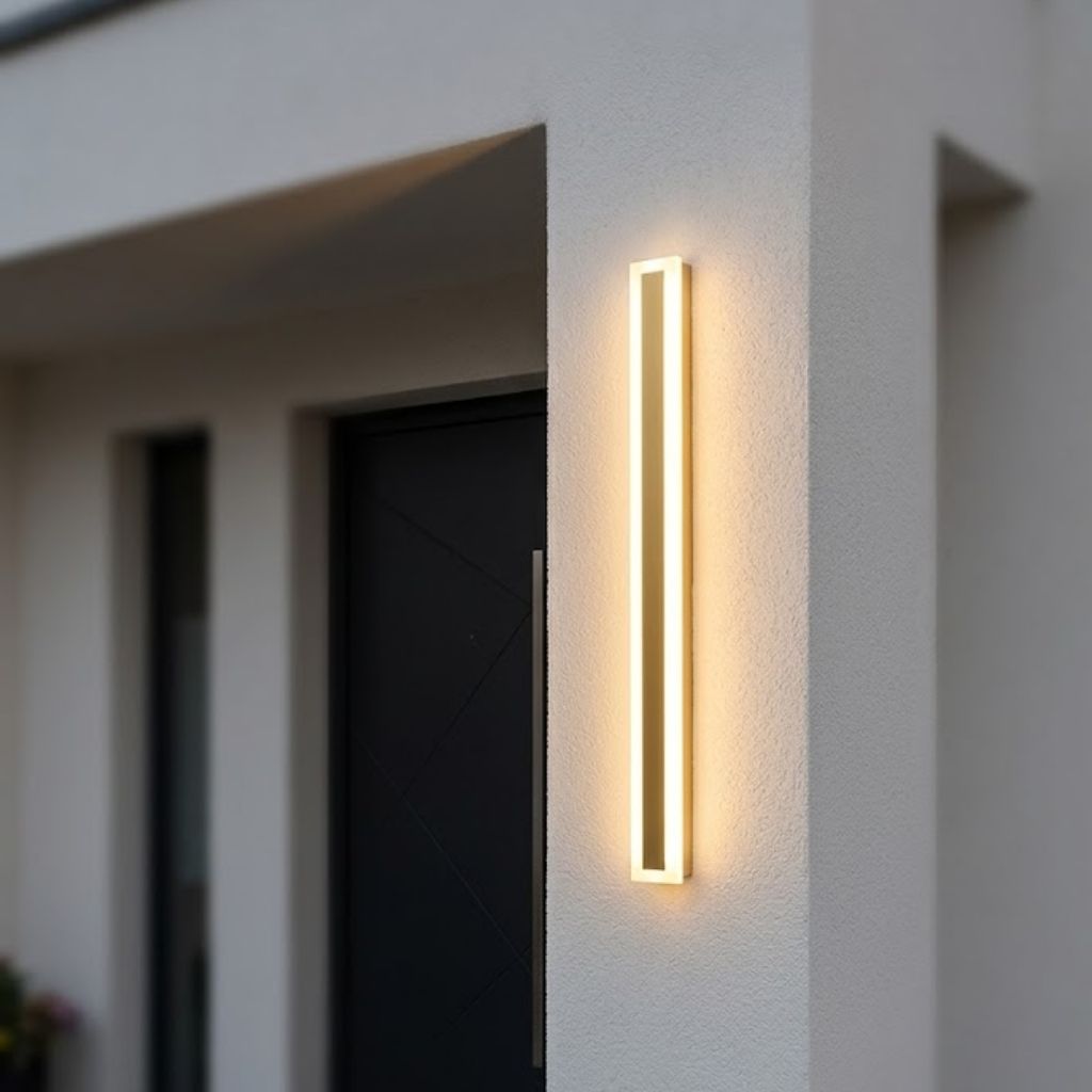 Golden Waterproof LED External Wall Lights - Tegulane Global