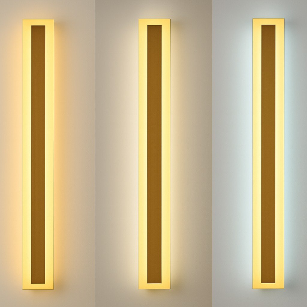 Golden Waterproof LED External Wall Lights - Tegulane Global