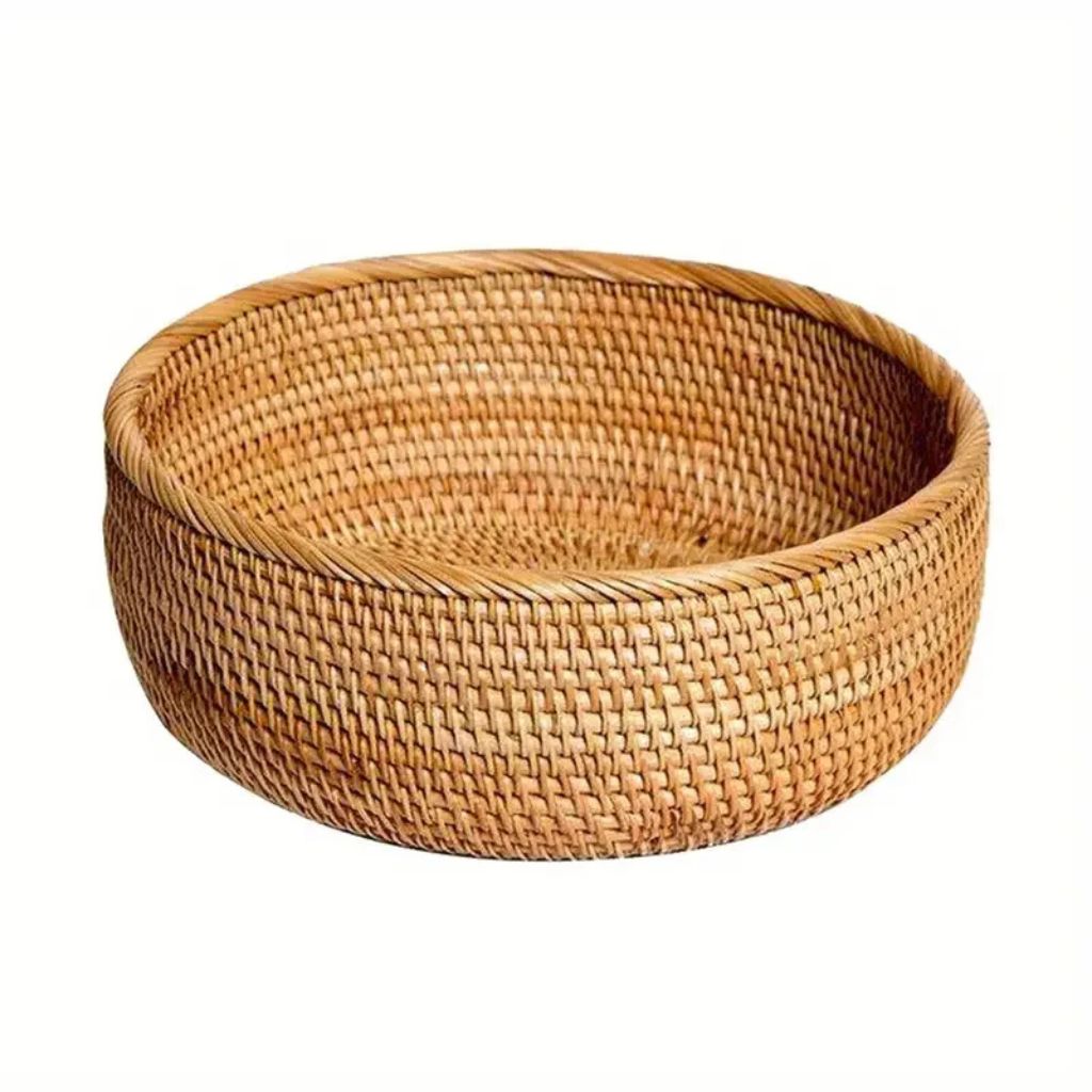 Handwoven Wicker Storage Basket for Home Use - Tegulane Global
