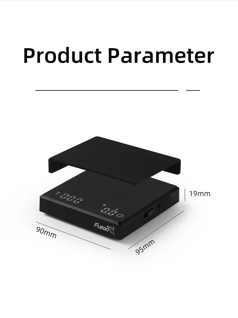 High Precision Digital Coffee Scale Pocket Style - Tegulane Global