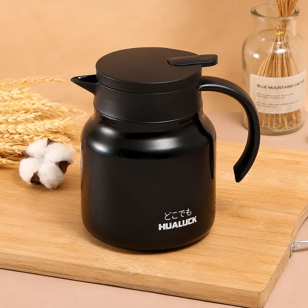 Insulated Teapot with Built-in Infuser and Ceramic Stainless Steel Liners - Tegulane Global