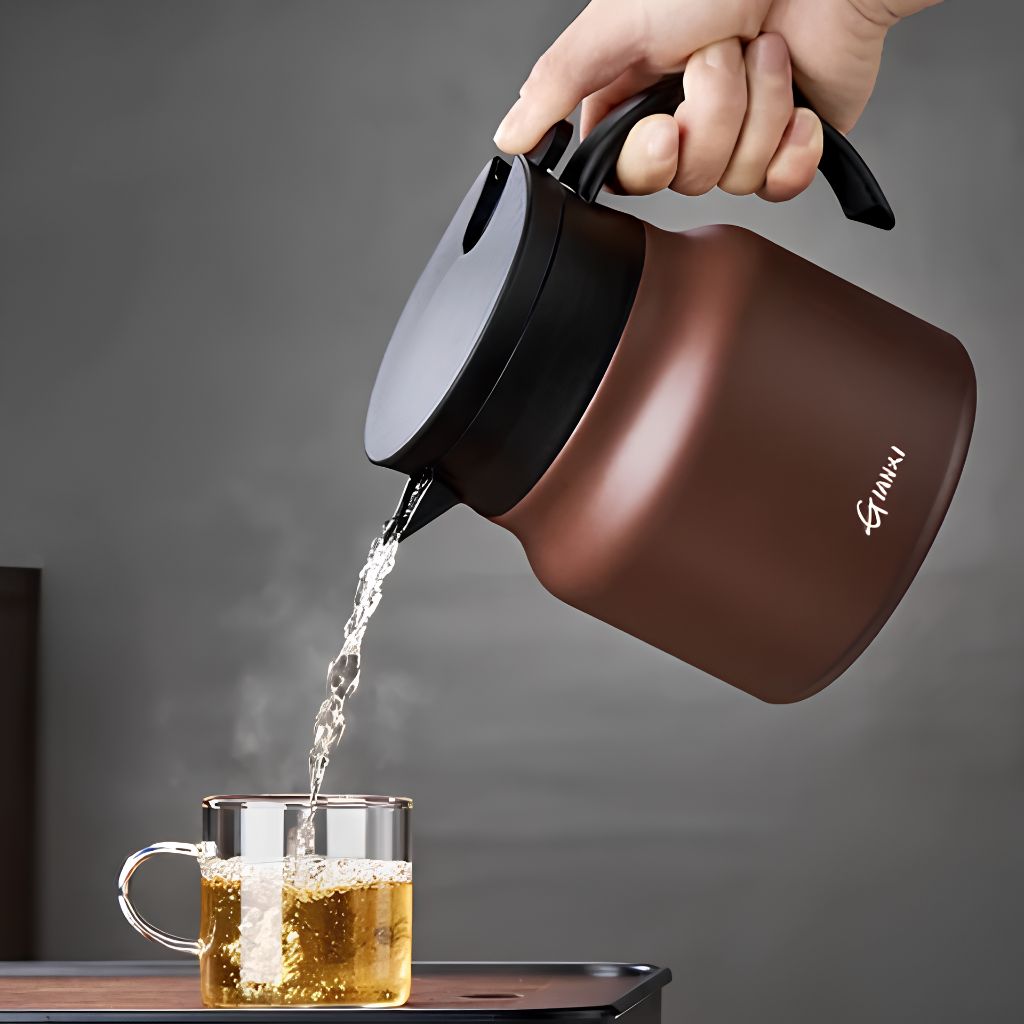 Insulated Teapot with Built-in Infuser and Ceramic Stainless Steel Liners - Tegulane Global