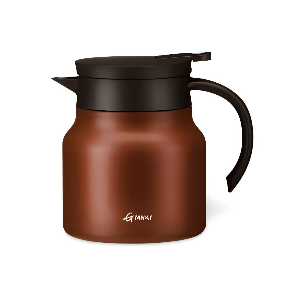Insulated Teapot with Built-in Infuser and Ceramic Stainless Steel Liners - Tegulane Global