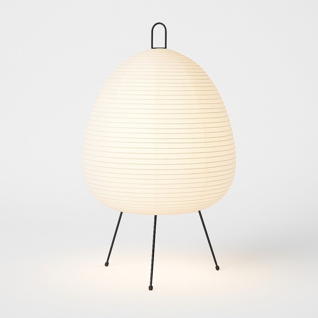 Japanese Paper Lantern Floor Lamp | Stand Light for Home - Tegulane Global