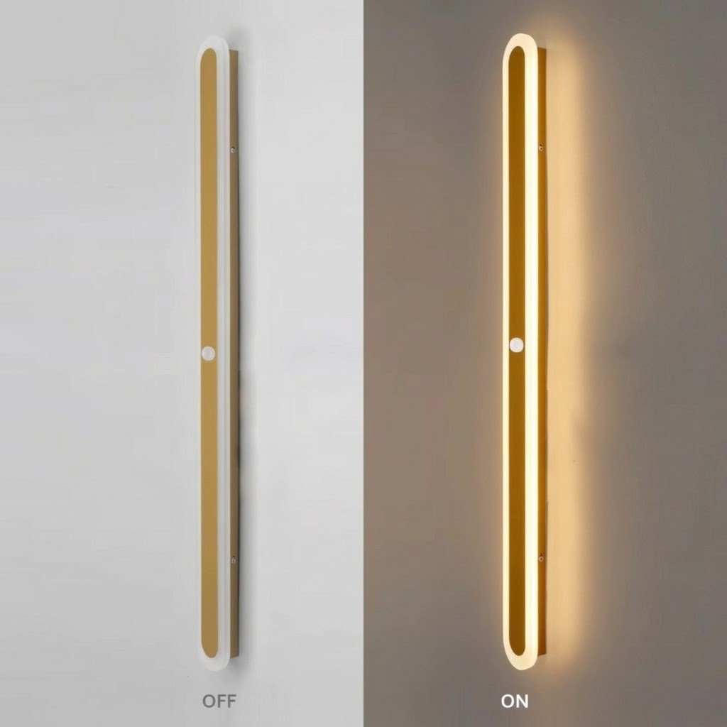LED Linear Outdoor Wall Light Motion Sensor IP65 Waterproof - Tegulane Global