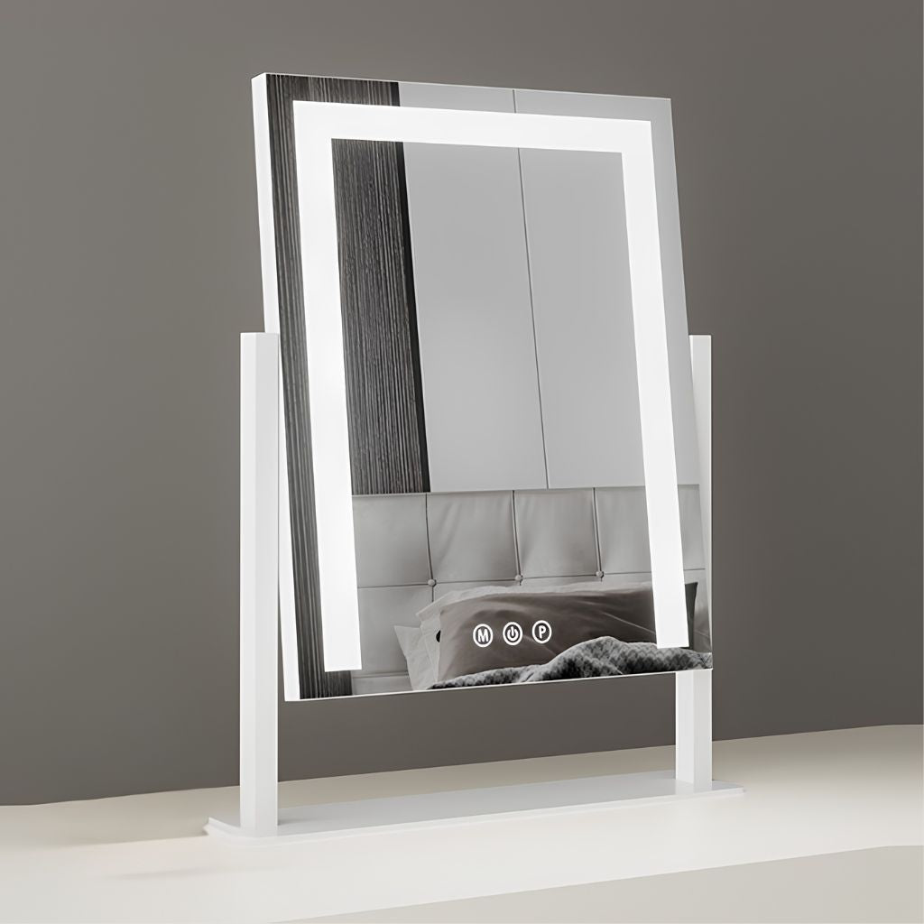 Lighted Vanity Makeup Mirror 3 Colour LED Touch Control 15x Magnifying