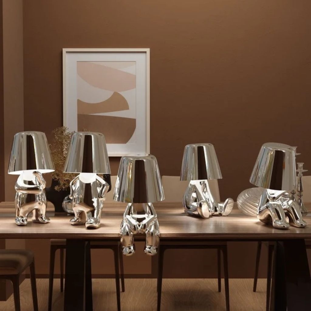 Little Man Lamp | Humanoid Design with Touch Control - Tegulane Global