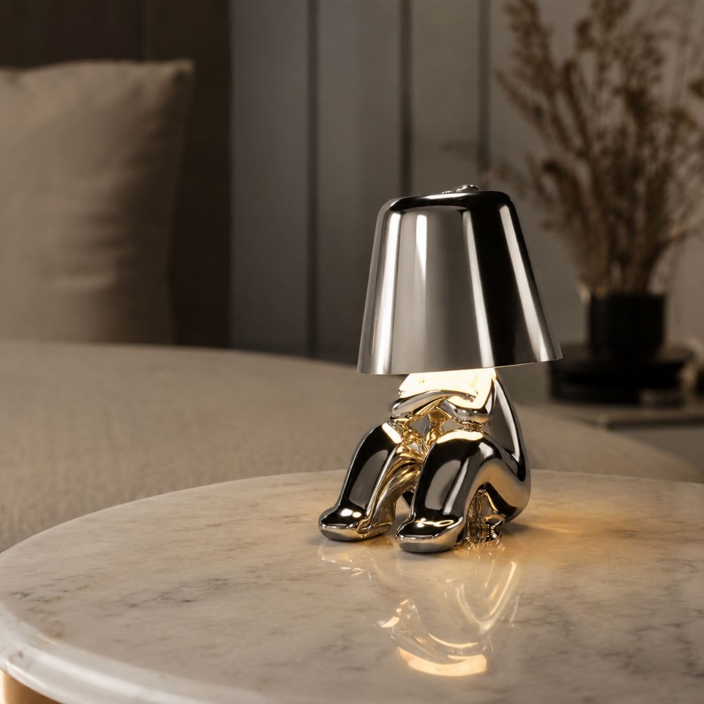 Little Man Lamp | Humanoid Design with Touch Control - Tegulane Global