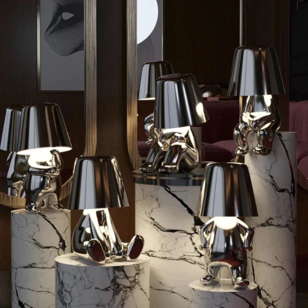 Little Man Lamp | Humanoid Design with Touch Control - Tegulane Global