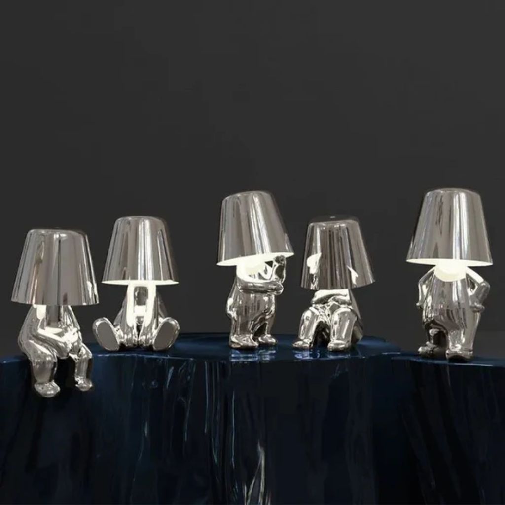 Little Man Lamp | Humanoid Design with Touch Control - Tegulane Global