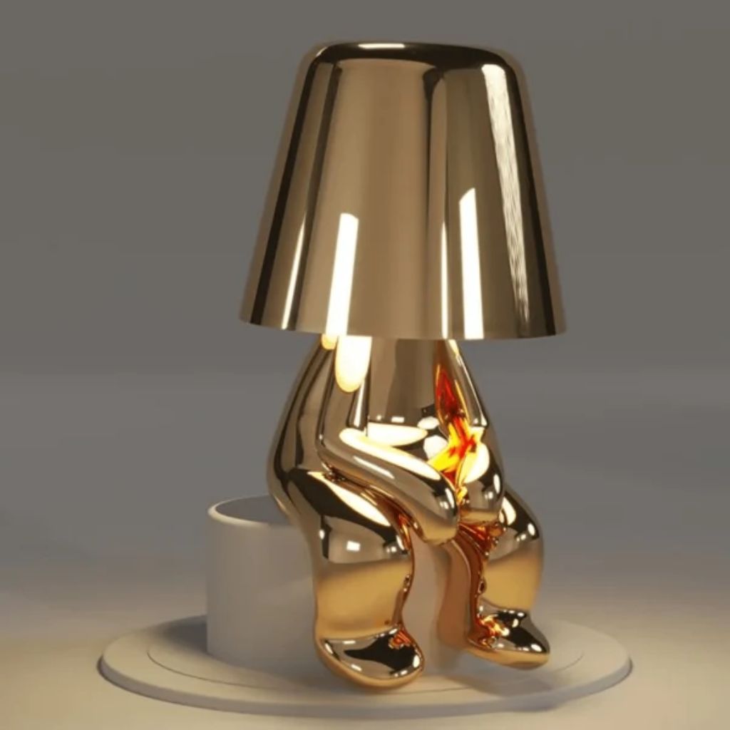 Little Man Lamp | Humanoid Design with Touch Control - Tegulane Global