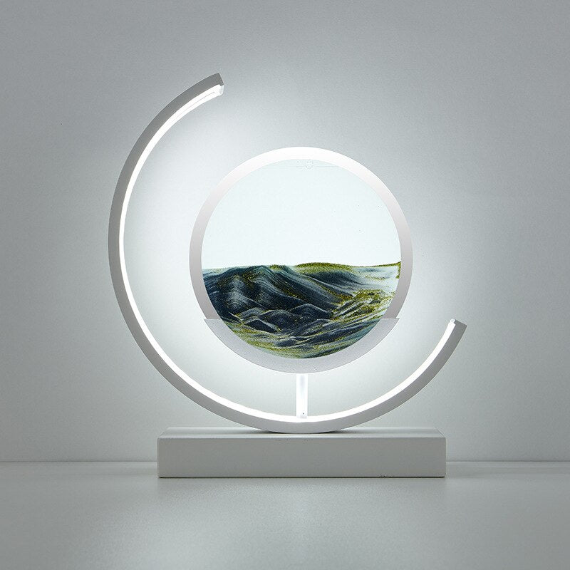 lluminated Sandscapes Art for Tranquil Home Decor - Tegulane Global