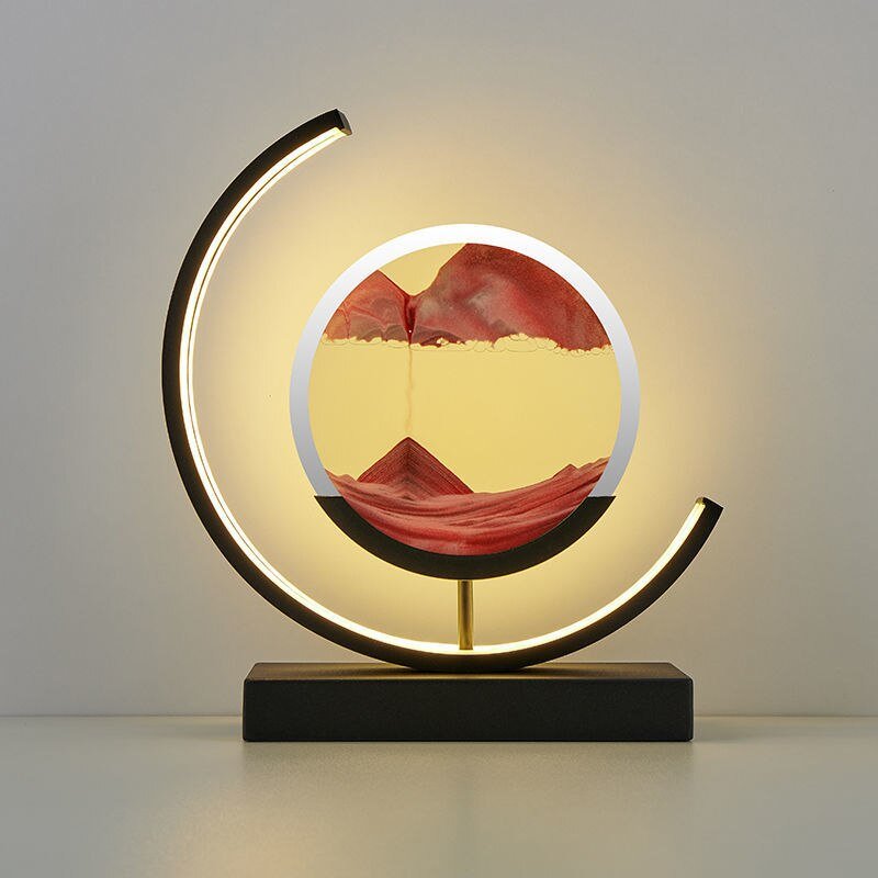 lluminated Sandscapes Art for Tranquil Home Decor - Tegulane Global