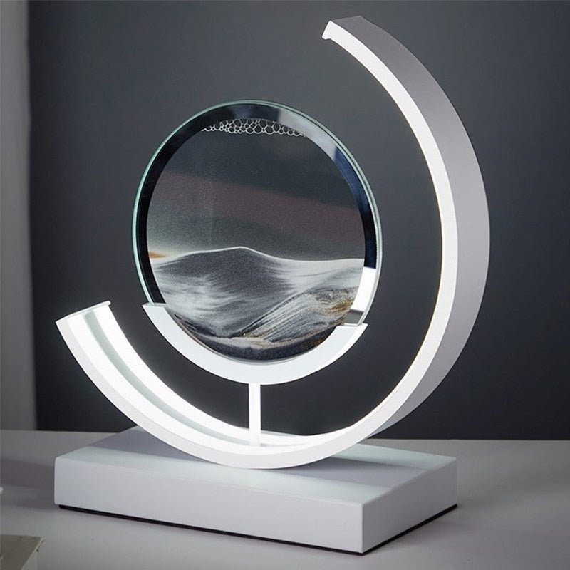 lluminated Sandscapes Art for Tranquil Home Decor - Tegulane Global