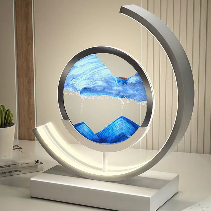 lluminated Sandscapes Art for Tranquil Home Decor - Tegulane Global