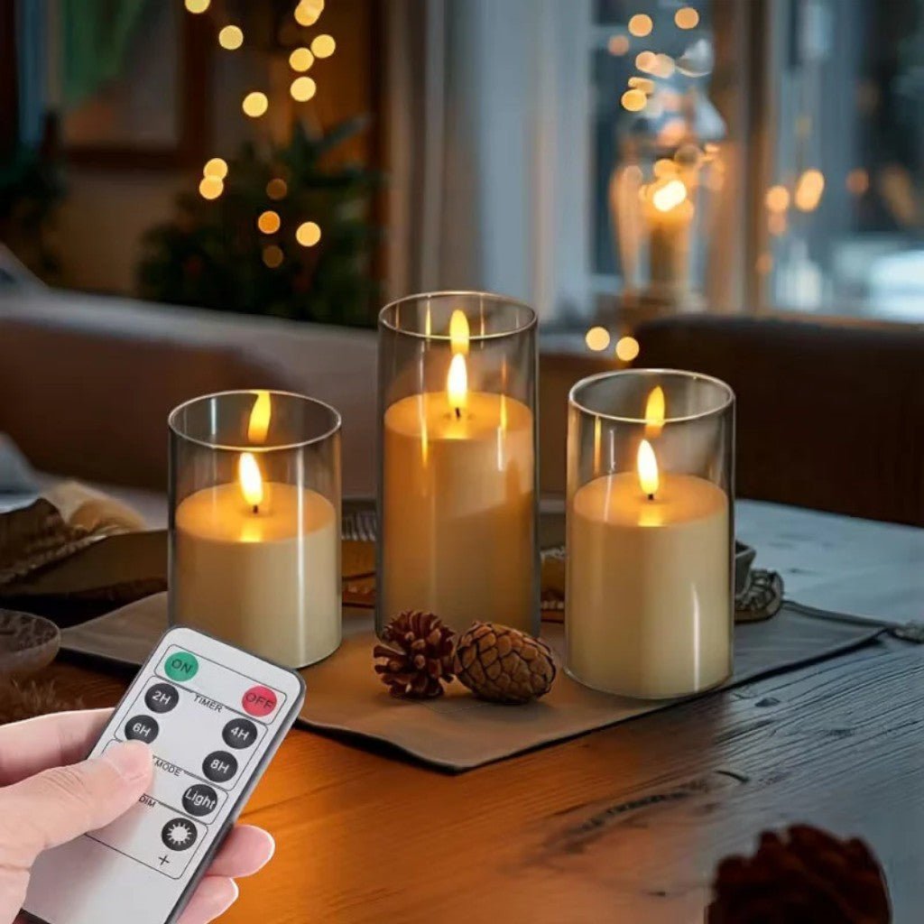 LumiCandle Remote-Controlled Flameless Candle - Tegulane Global
