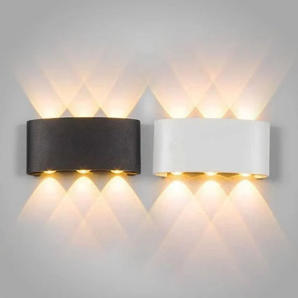 LumiGuard Outdoor & Indoor LED Wall Lamp - Modern Waterproof Light - Tegulane Global