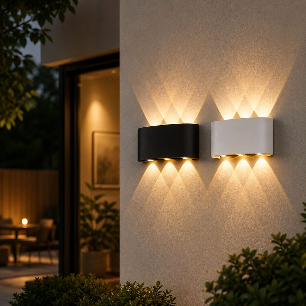 LumiGuard Outdoor & Indoor LED Wall Lamp - Modern Waterproof Light - Tegulane Global