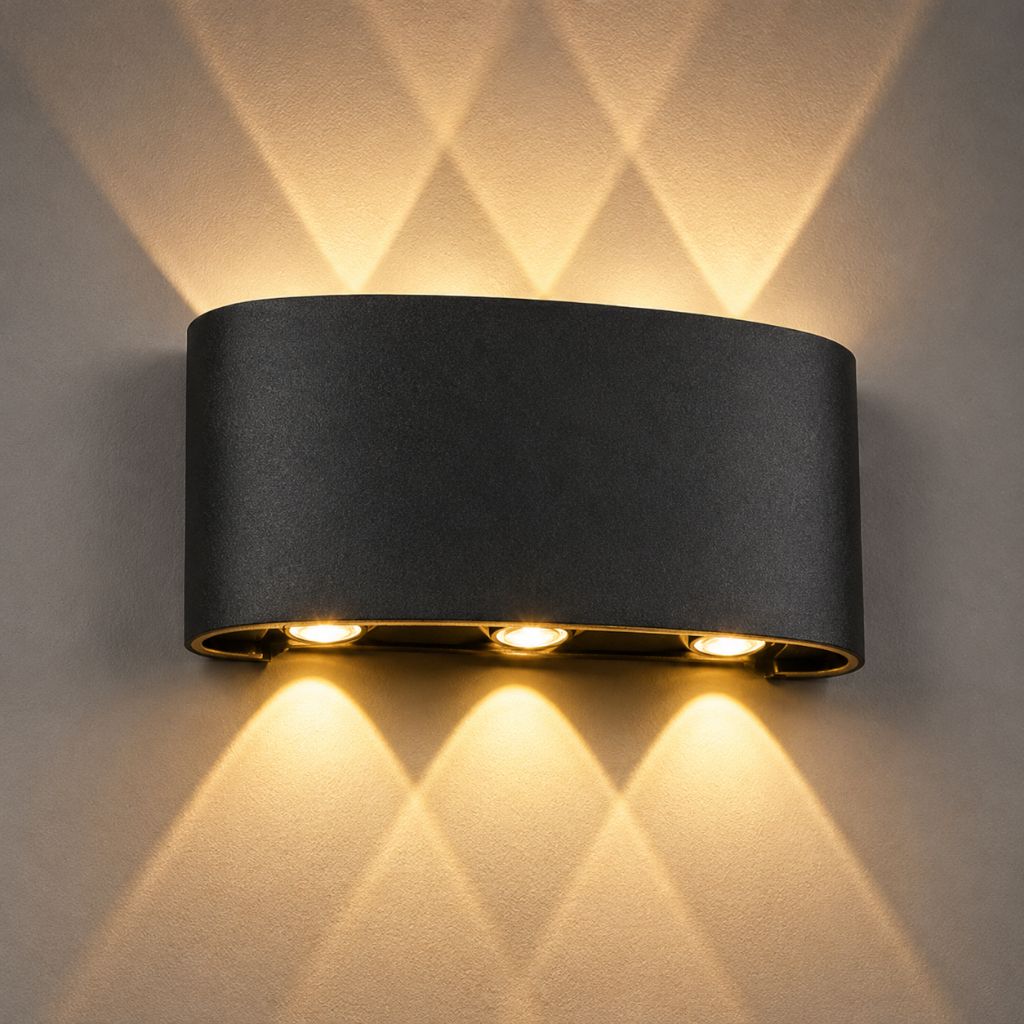 LumiGuard Outdoor & Indoor LED Wall Lamp - Modern Waterproof Light - Tegulane Global