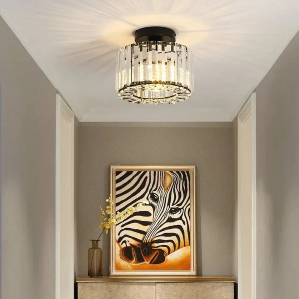 Luxury Crystal Ceiling Lamp – Elegant & Timeless Illumination - Tegulane Global